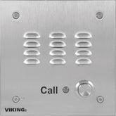 Viking E-30 Flush Mount Handsfree Entry Phone with Built-In Auto Dialer